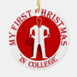 Mein erstes Weihnachten in der Uni Weihnachtsornament
