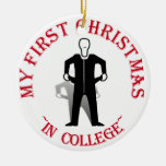 Mein erstes Weihnachten in der Uni Weihnachtsbaum Ornament
