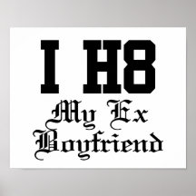 mein Exboyfriend Plakate