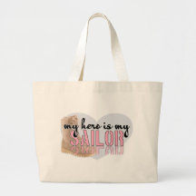 Mein Held ist mein Seemann Tasche