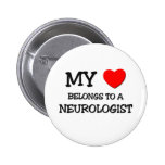Mein Herz gehört einem NEUROLOGEN Anstecknadel