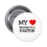 Mein Herz gehört einem PASTOR Buttons