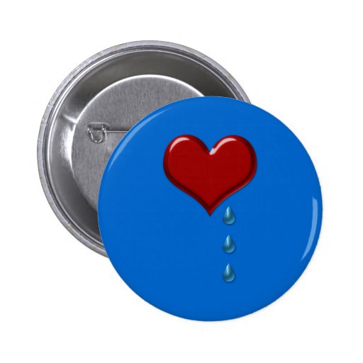 Mein Herz schreit Stifte Buttons