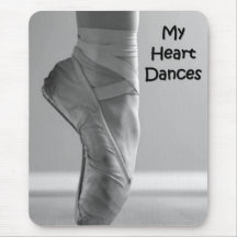 MEIN HERZ TANZT BALLERINA-SCHUHE MOUSEPAD