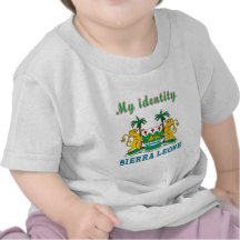 Mein Identitäts-Sierra Leone Tshirts