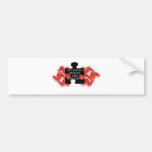 Mein Kind schaukelt Puzzlespielform 2 Autoaufkleber