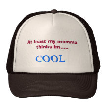 Mein momma denkt in coolem har retrokappe
