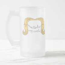 Mein Schnurrbart ist die coolere Weise Tasse