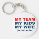 Mein Team meine Kinder meine Ehefrau in diesem Auf Schlüsselbänder