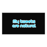 Mein tweetet sind natürlich photo karte