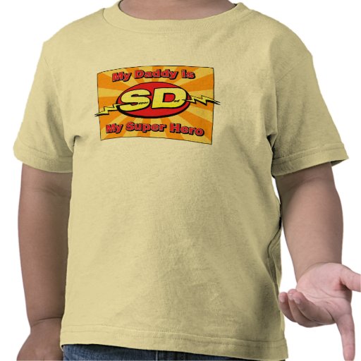 Mein Vati ist mein Superheld T-shirt