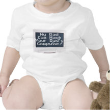Mein Vati kann den Computer Ihres Vatis zerhacken Tshirt