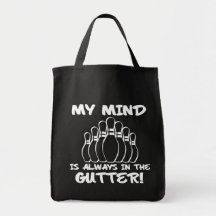 Mein Verstand ist immer in der Gosse! Taschen