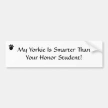 Mein Yorkie I… Autoaufkleber