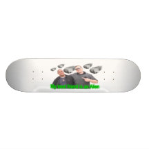 Meine besten Freunde ein alienSkateboard Personalisierte Skatedecks