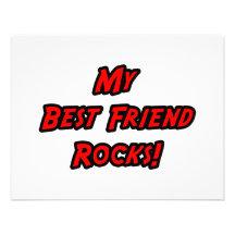 Meine bester Freund-Felsen Personalisierte Einladungen