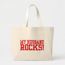 Meine Ehemann-Felsen Tasche
