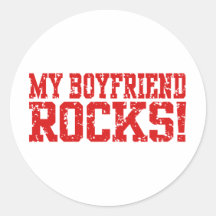 Meine Freund-Felsen Sticker