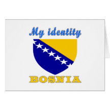 Meine Identität Bosnien Karten