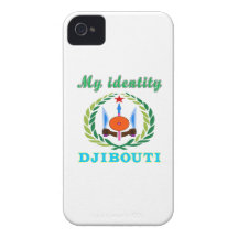 Meine Identität Dschibuti iPhone 4 Case-Mate Hüllen