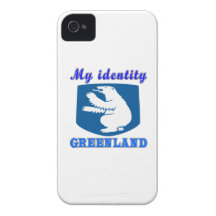 Meine Identität Grönland iPhone 4 Etuis