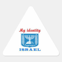 Meine Identität Israel Stickers