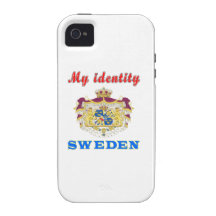 Meine Identität Schweden Case-Mate iPhone 4 Cover
