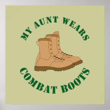 Meine Kampf-Stiefel Tanten-Wears - Plakat