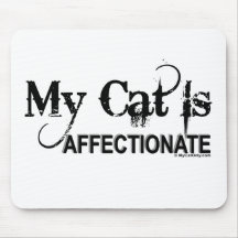 Meine Katze ist Affectjionate Mousepads