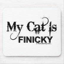 Meine Katze ist übertrieben Mousepads