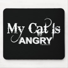 Meine Katze ist verärgert Mousepad
