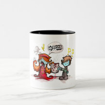 meine kleinen Zombies CofFfEE Kaffeehaferl