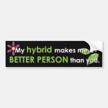 Meine Kreuzung macht mich eine bessere Person als  Autosticker