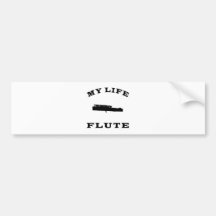 Meine Leben-Flöte Auto Sticker