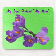 MEINE MAMMA MEIN BESTES FRIEND-MOUSEPAD