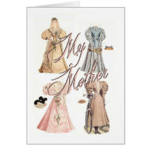Meine Mutter Grußkarte