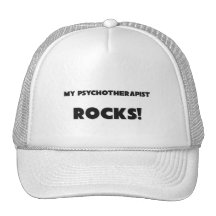 MEINE Psychotherapeut FELSEN! Trucker Mützen