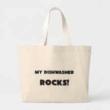 MEINE Spülmaschine FELSEN! Leinentasche