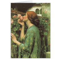 Meine süße Rose (Soul der Rose) durch Waterhouse Grußkarte