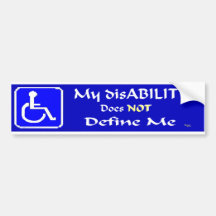 meine Unfähigkeit Auto Sticker