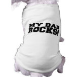 Meine Vati-Felsen! Hundeshirt