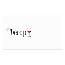 Meine (Wein-) Therapie Visitenkarten Vorlagen