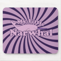 Meine wenig Narwhal Parodie Mauspads
