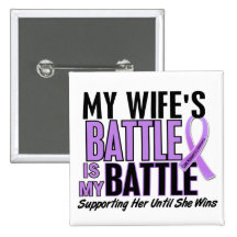 Meines Kampf zu 1 Ehefrau Hodgkins Lymphom Button
