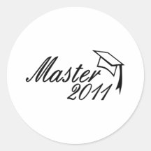 Meister 2011 runde aufkleber