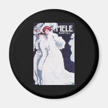 Mele Napoli Kunst Nouveau Kühlschrankmagnete