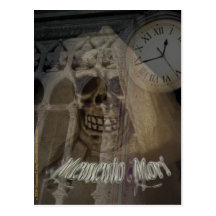 Memento mori Postkarte 1