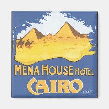 Mena Haus-Hotel Kairo Ägypten, Vintag Magnete