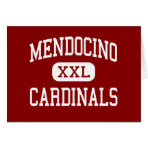 Mendocino - Kardinäle - hoch - Mendocino Grußkarten