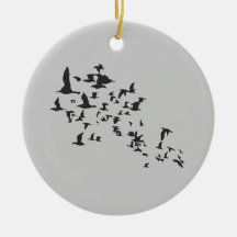 Menge der Vögel Weihnachtsornament